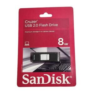 SanDisk Cruzer USB 2.0 Flash Drive 8 GB Brand New